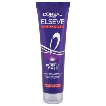 Elseve Color Vive Purple Mask - Vyživujúca maska pre blond a melírované vlasy